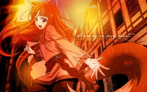 Spice And Wolf Anime Spice Wolf Wolves Hd Wallpaper Peakpx