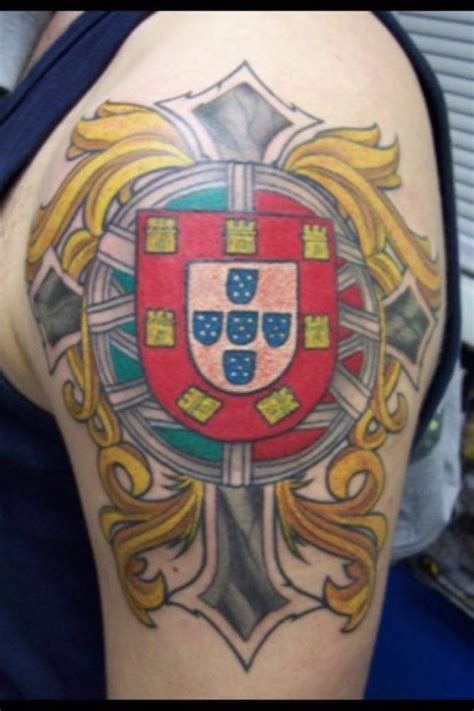 Portugal Tattoo 30 Coat Of Arms Tattoos Portuguese Tattoo Symbolic