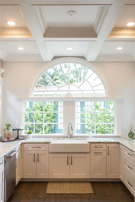 We offer a wide variety of cabinetry; MJ DESIGNS Kitchen Remodel with farm sink and coffered ceiling St. Petersburg, FL | In ...