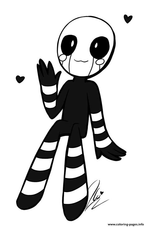 Puppet Fnaf Coloring Pages - IzayahropPatel