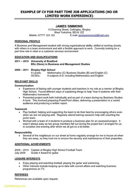 Think of it as an introduction to you don't have to put references on your cv. 75 Inspiring Photos Of Resume Examples for Students with ...