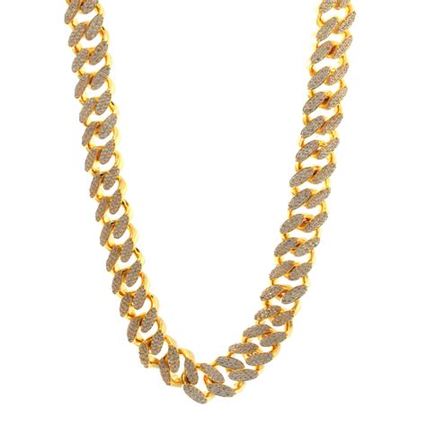 Gold Chain Png Transparent - Download Gold Link Chain Necklace HQ PNG png image