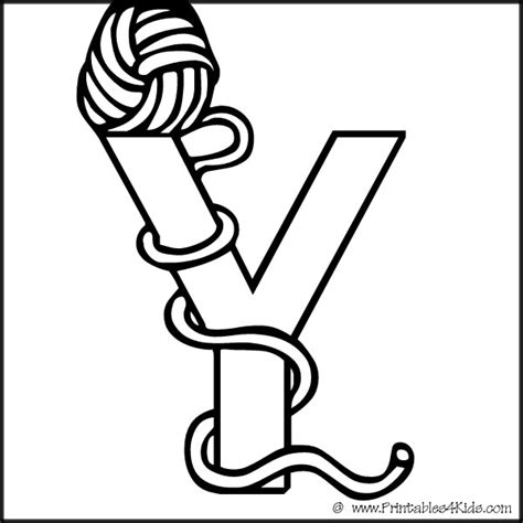 Describing words that start with y are listed in alphabetical order. Alphabet Coloring Page Letter Y Yarn : Printables For Kids ...