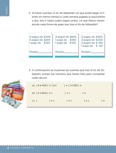 Aprenderás la forma de comparar y ordenar los números. Desafíos Matemáticos libro para el alumno Cuarto grado ...