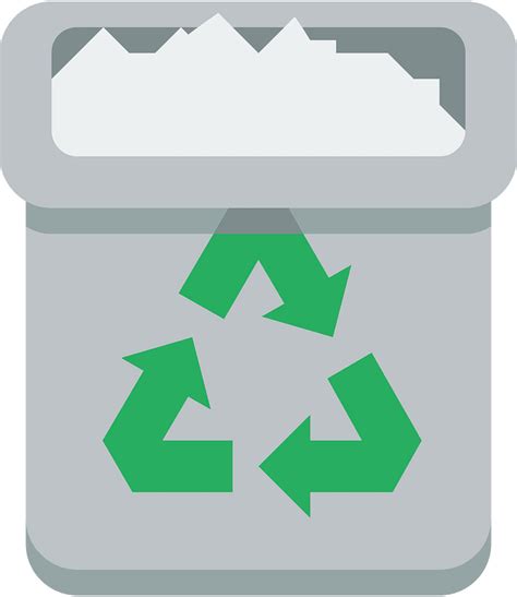 Full Recycle Bin Icon Free Download Transparent Png Creazilla
