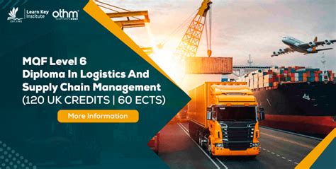 Learnkey Mqf Level 6 Diploma In Logistics And Supply Chain Management