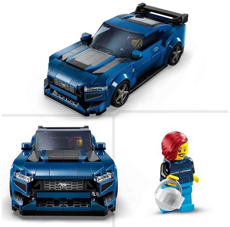 Lego Speed Champions 76920 Ford Mustang Dark Horse Sportsvogn Billig