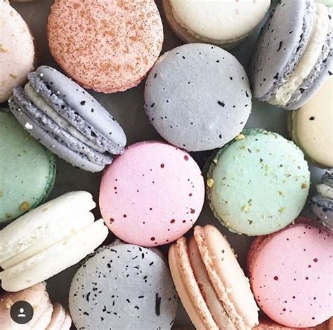 Winter Pastels Raspberry Cookies Macarons Macaroons Sweet Recipes