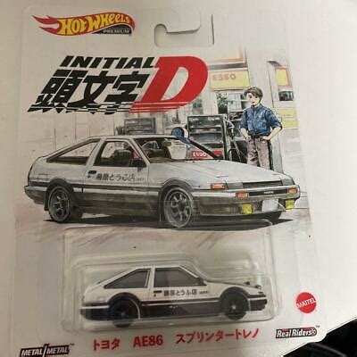 Hot Wheels Initial D Toyota Ae Sprinter Trueno Limited Mini Car