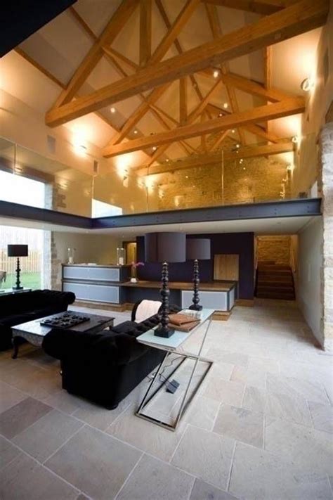 Threshing Barn Interior Modern Living Room By Wildblood Macdonald