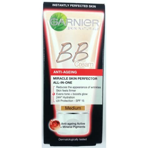 6 X Garnier Bb Cream Anti Ageing Miracle Skin Perfector All In One 50ml