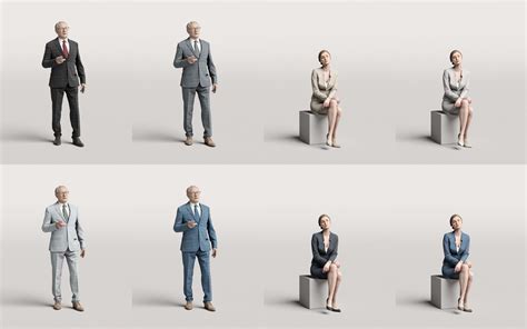 Humano3d Business 3d People Vol1 Flyingarchitecture