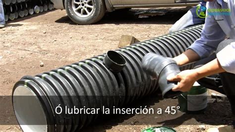 Bota Insercion 4 Pvc Para Tubo Corrugado Pead TuberÍa Y Conexiones