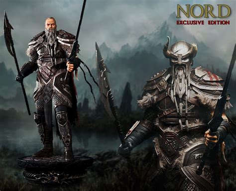 Short Print Elder Scrolls Online Nord Statue Now Available Gamezone