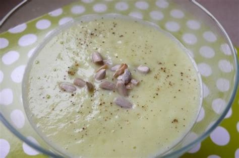 Velouté de courgette au lait de coco