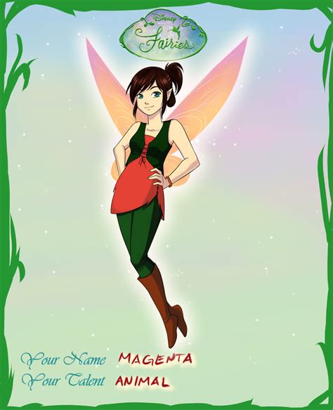 Disney Fairies Magenta By Flamewingsdawnslight On Deviantart