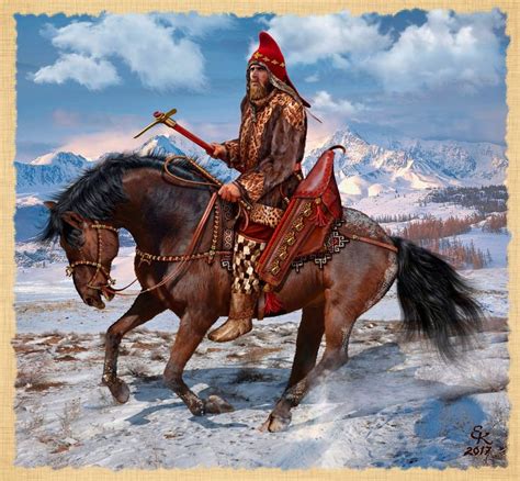 Раннескифский воин Vi век до нэ Алтай Казахстан Early Scythian