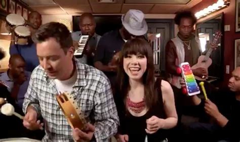 Jimmy Fallon And The Roots Cover Call Me Maybe With Classroom Instruments