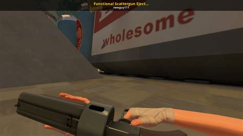 Functional Scattergun Ejection Port Team Fortress 2 Mods
