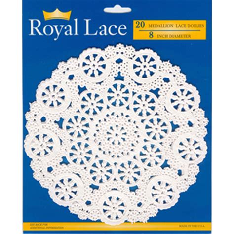 Royal Lace Paper Lace Doilies White 10 12 Ct The Online Drugstore