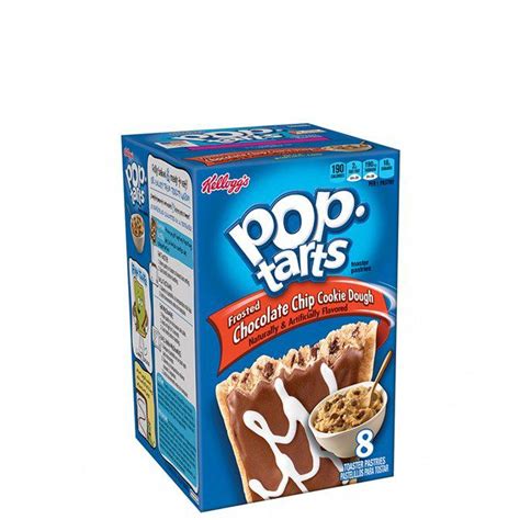 kellogg s pop tarts frosted chocolate chip cookie dough