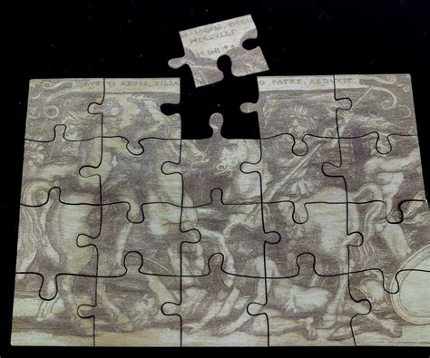 Laser Cut Jigsaw Puzzle 4 Steps With Pictures Instructables