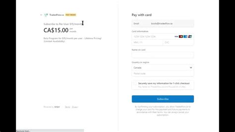 Adding Payment Information Youtube