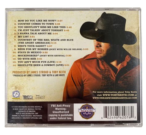 Toby Keith Greatest Hits 2 Cd 2004 Dreamworks Country 602498620762