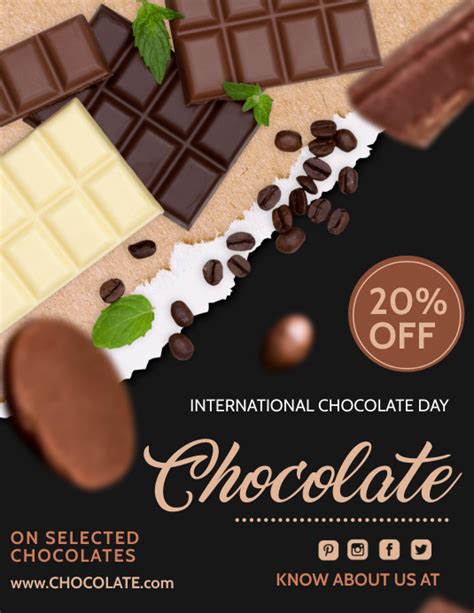 Copy Of Chocolate Flyerschocolate Postermywall