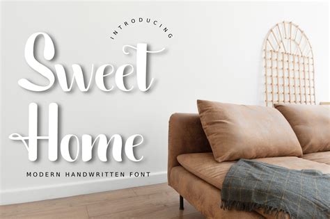 Sweet Home Font By Goodrichees · Creative Fabrica