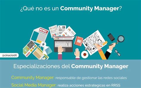 Descubre Qué No Es El Community Manager Infografía