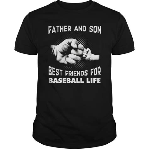 Father And Son Best Friends For Baseball Life Shirt