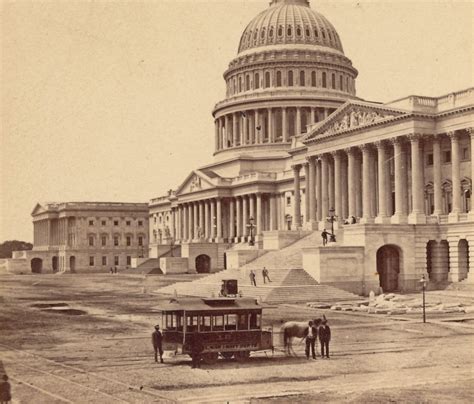 A Closer Look Facing East From The Capitol Circa 1875
