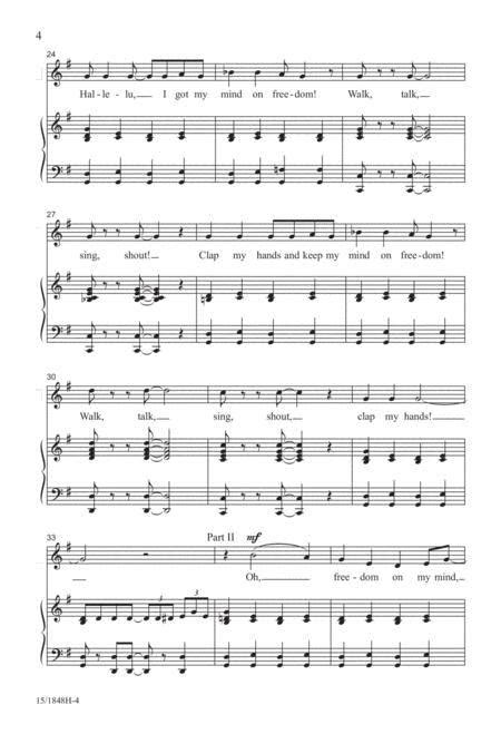 Woke Up This Morning By Cynthia Gray Octavo Sheet Music For 2 Part