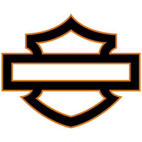 Harley Davidson Outline Logo Symbol