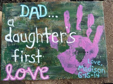 Maybe you would like to learn more about one of these? Daughters First Love | DIY Fathers Day Crafts for Kids ...