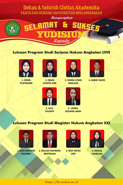 Selamat And Sukses Yudisium Fakultas Hukum Gelombang 2 Tahun 2020