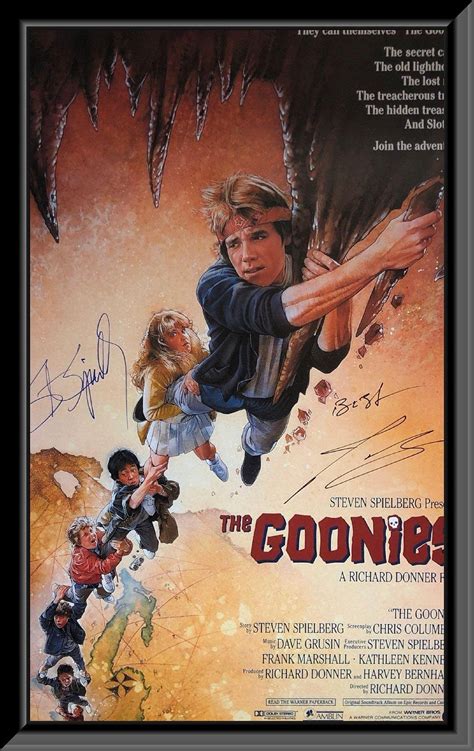 Les Goonies Goonies Movie Poster Goonies 1985 Martha Plimpton Chris