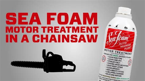 Sea Foam Official Video Cleaning A Chainsaw Carburetor And Intake
