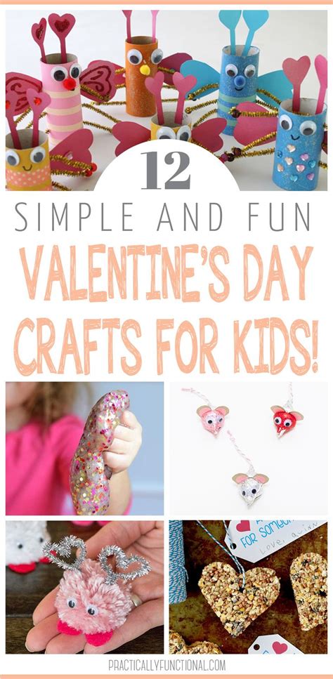 Valentines Day Crafts For Kids That Are Simple And Fun To Do With The Kids
