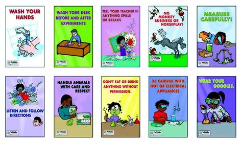 Choose from thousands of designs or create your own today! Poster Set - FREY SCIENTIFIC & CPO SCIENCE | Lab safety ...
