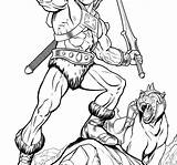 He Man Coloring Pages Getdrawings sketch template