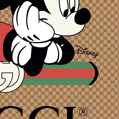 Gucci Mickey Mouse Poster Instant Digital Download Gucci Print