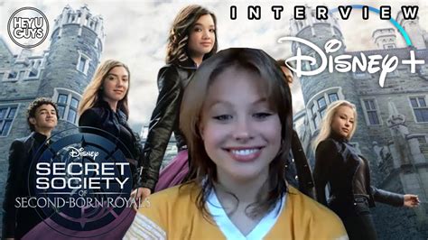 Olivia Deeble Interview Secret Society Of Second Born Royals Youtube