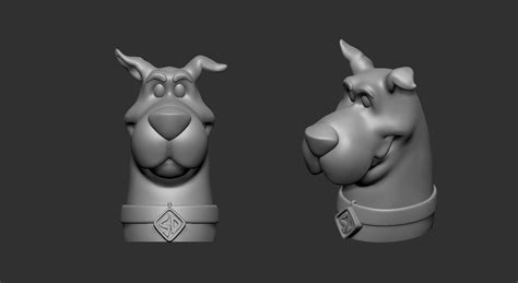 Artstation Scooby Head Stl For 3dprint Resources