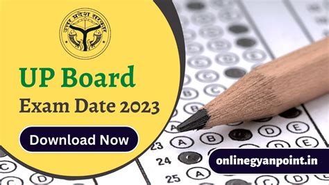 Up Board Exam Date 2023 Download Class 10th 12th Exam Date Sheet Pdf