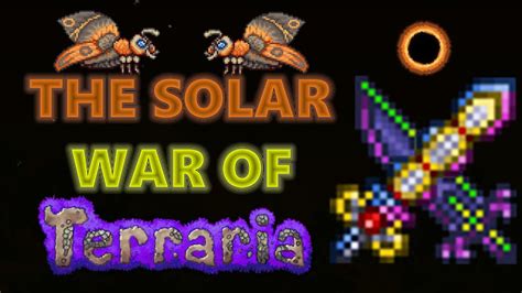 The Solar War Of Terraria Lore Store Youtube