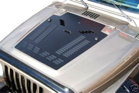 Hyline Offroads Fully Functional Hood Louver Jeep Yj Jeep Wrangler