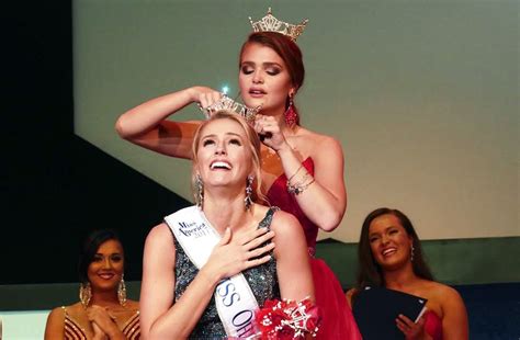the rigors of being miss ohio are such that she usually can t hold down another job apart from