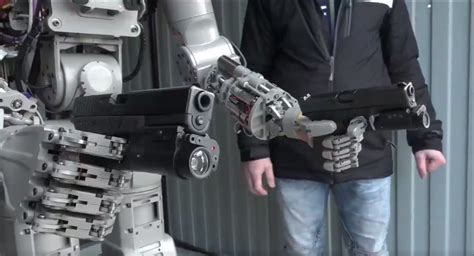 Russia Built A Robot That Can Shoot Guns And Travel To Space
